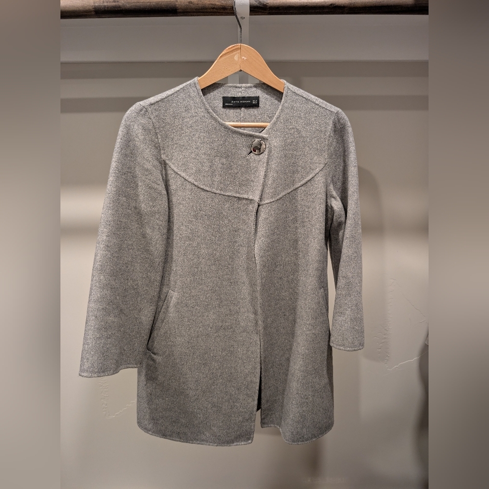Zara Gray Peacoat
